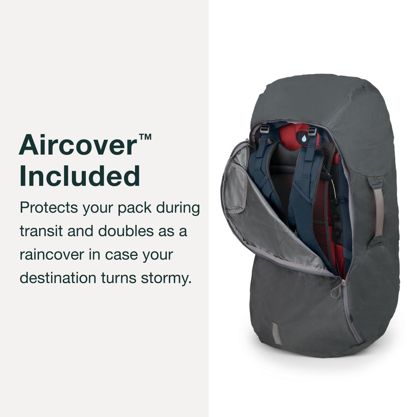 Osprey Farpoint Men's Backpack, 75L, Muted Space Blue, O/S