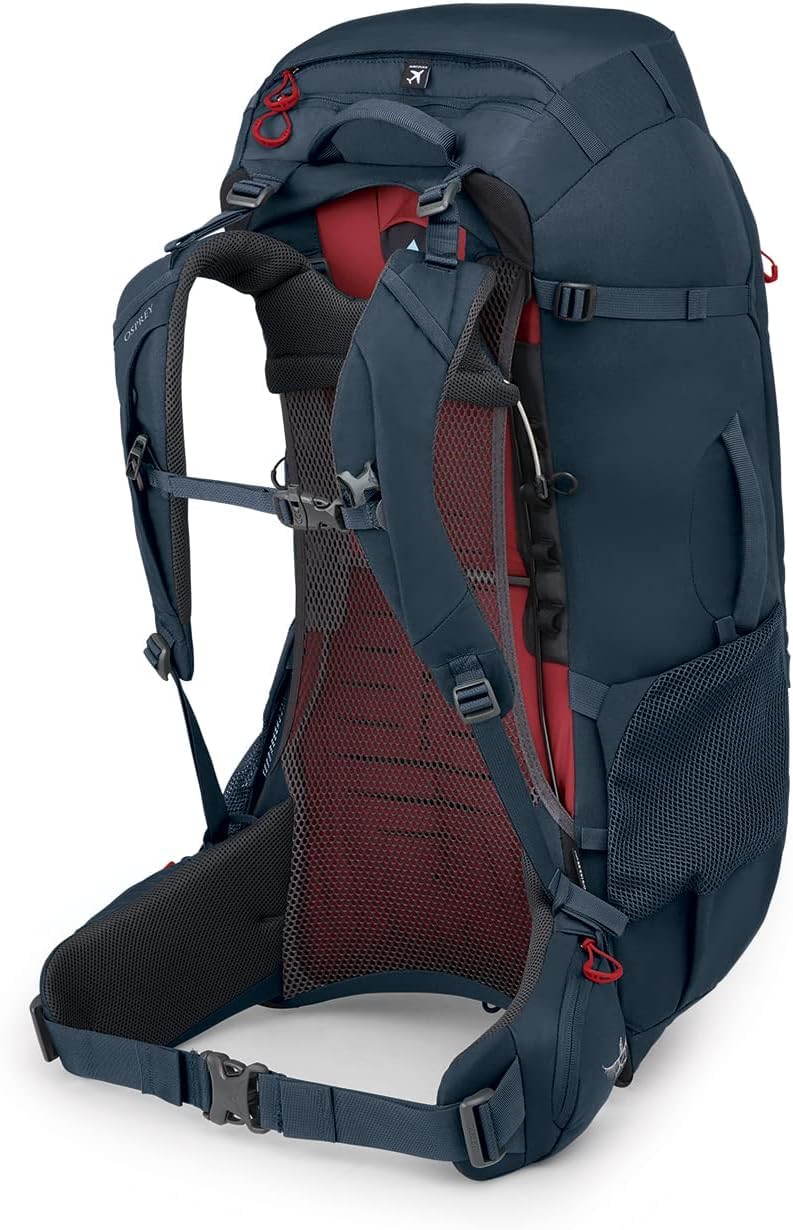 Osprey Farpoint Men's Backpack, 75L, Muted Space Blue, O/S