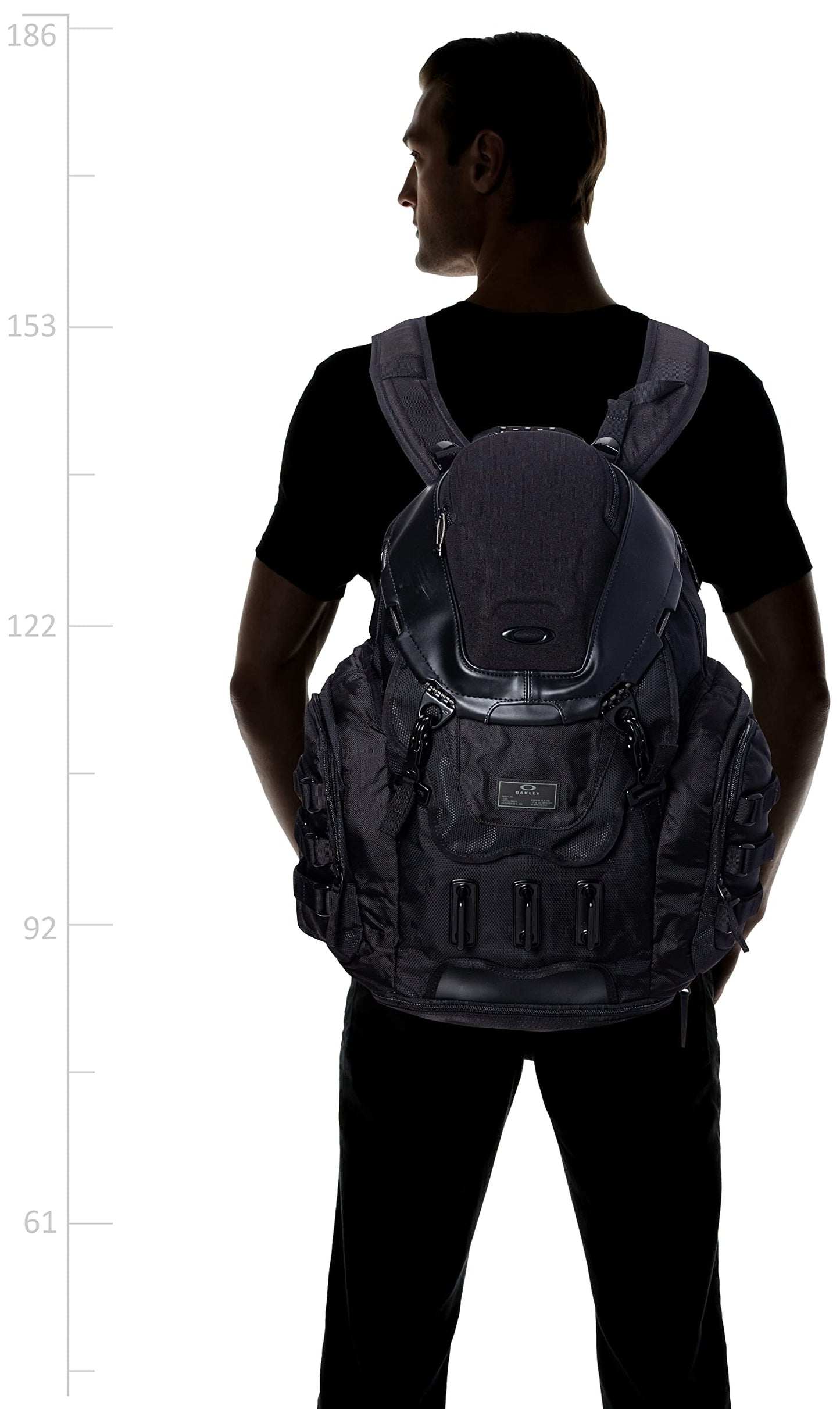 Oakley Men's Kitchen Sink Backpack, Stealth Black, One Size UK