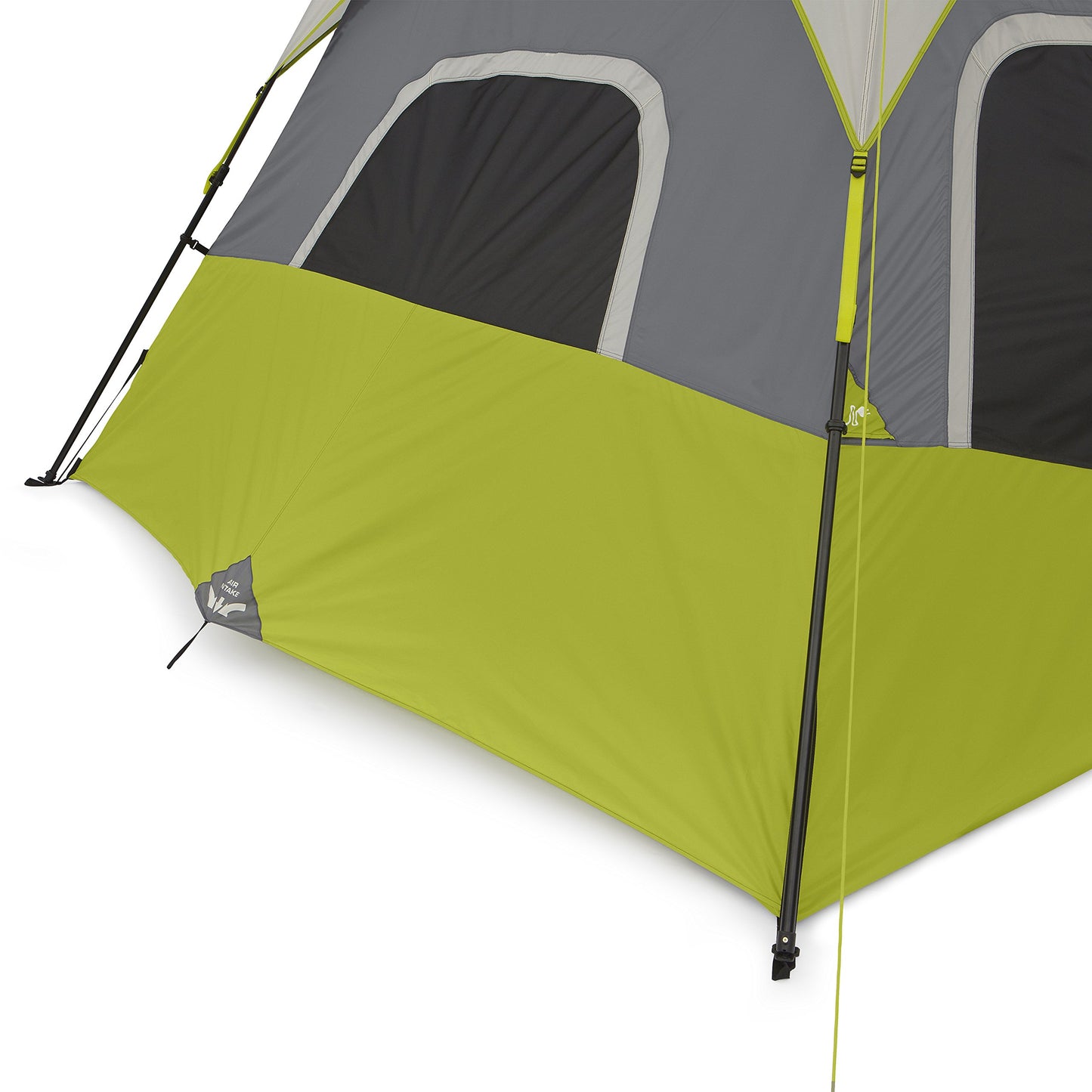 CORE 9-Person Instant Cabin Tent - Large Multi-Room Family Pop-Up Tent with Included Storage Pockets (2-Minute Setup)