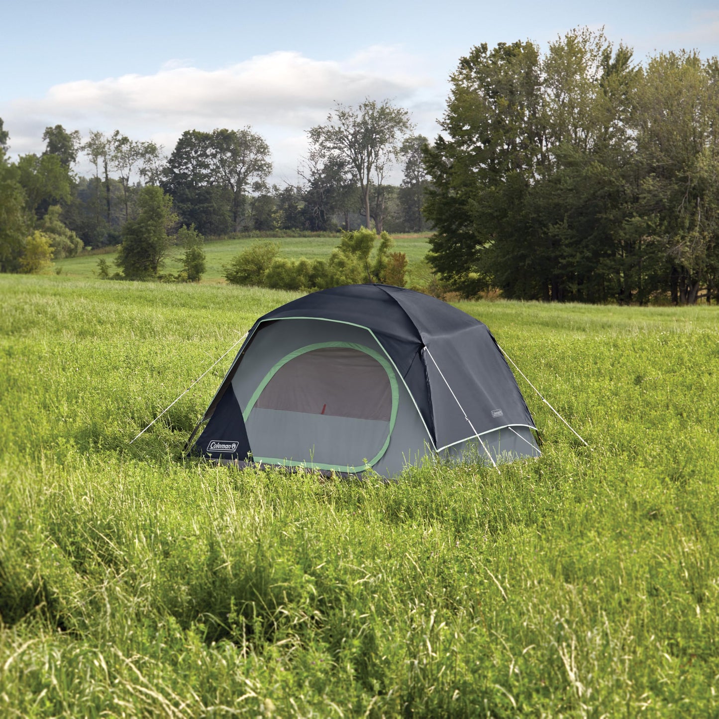 Coleman Skydome Camping Tent with 5 Minute Setup, Rainfly & Carry Bag